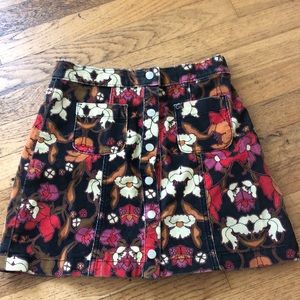 High waisted urban outfitters skirt